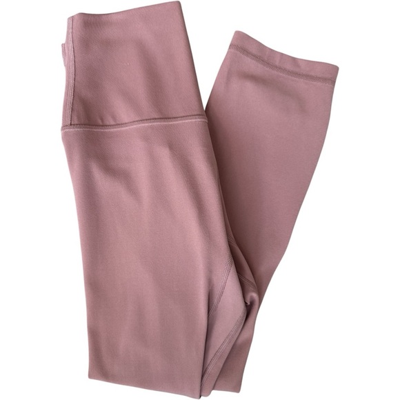 LULULEMON Align Crop 21" Leggings Spiced Chai High Rise Yoga Pant Tights Pink 2 - Picture 6 of 11
